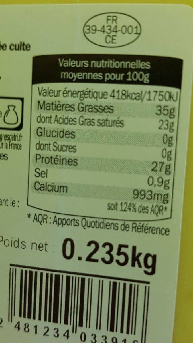 JuraFlore Comté packshot
