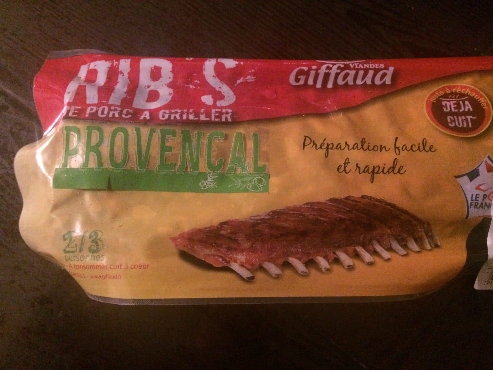 Open Food Facts Rib's le Porc à griller packshot