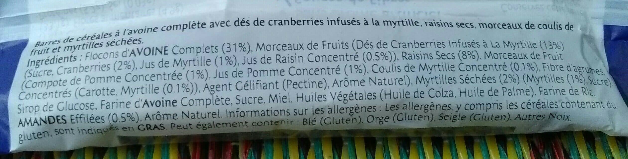 Open Food Facts Frusli myrtilles packshot