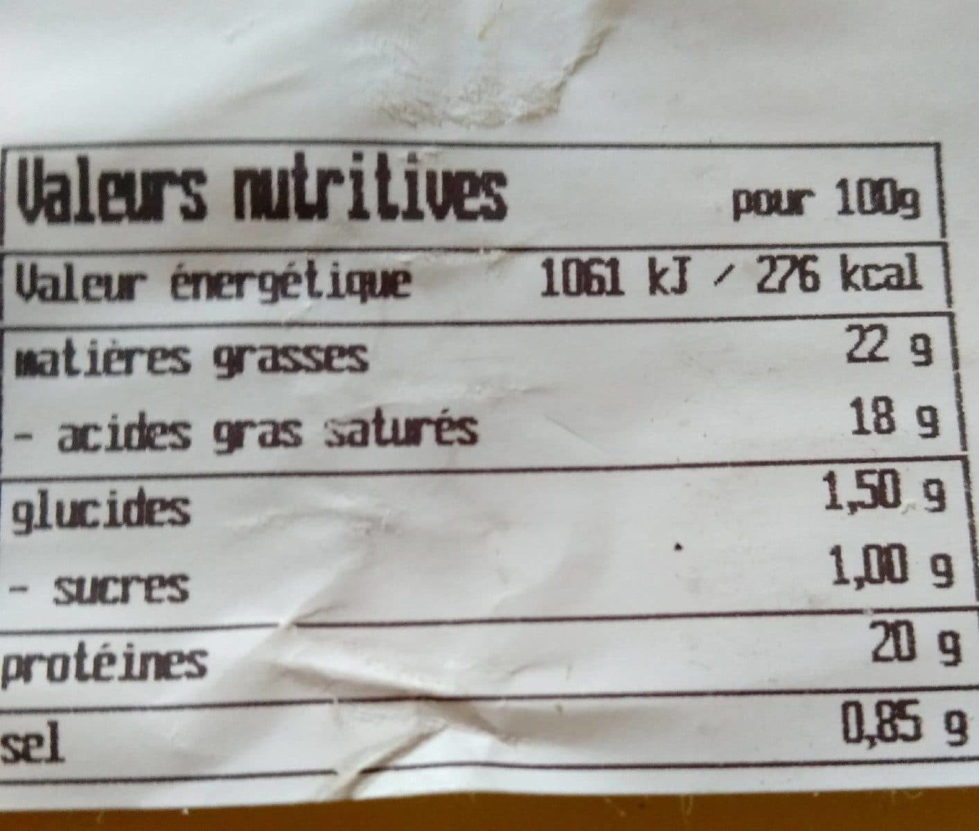 Open Food Facts Galletout packshot