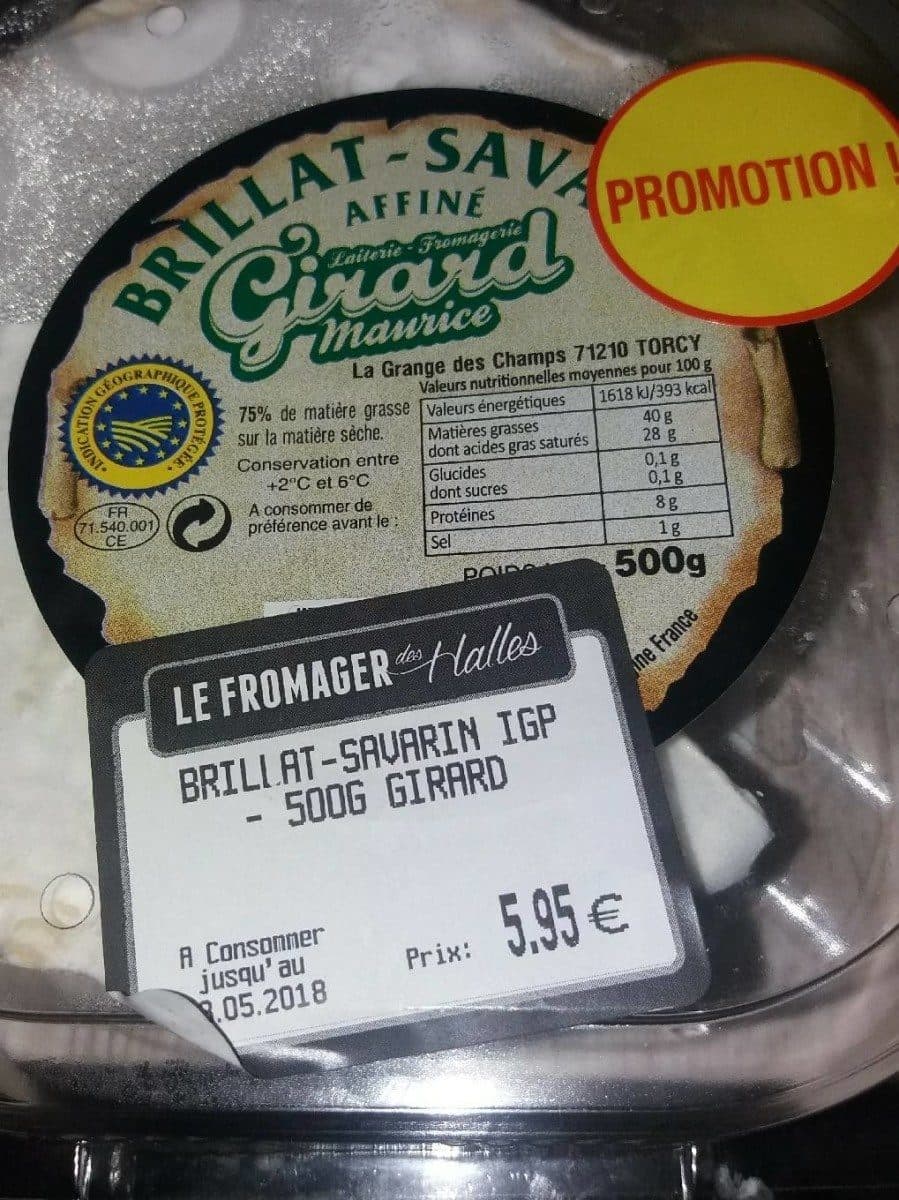 Le Fromager Des Halles Brillat savarin packshot