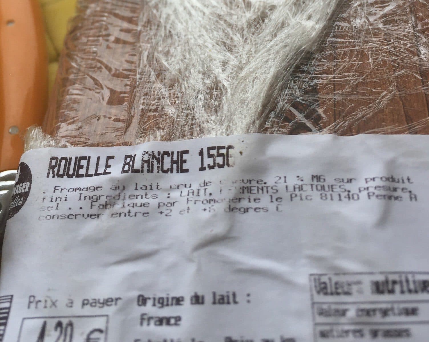 Open Food Facts Petite rouelle packshot