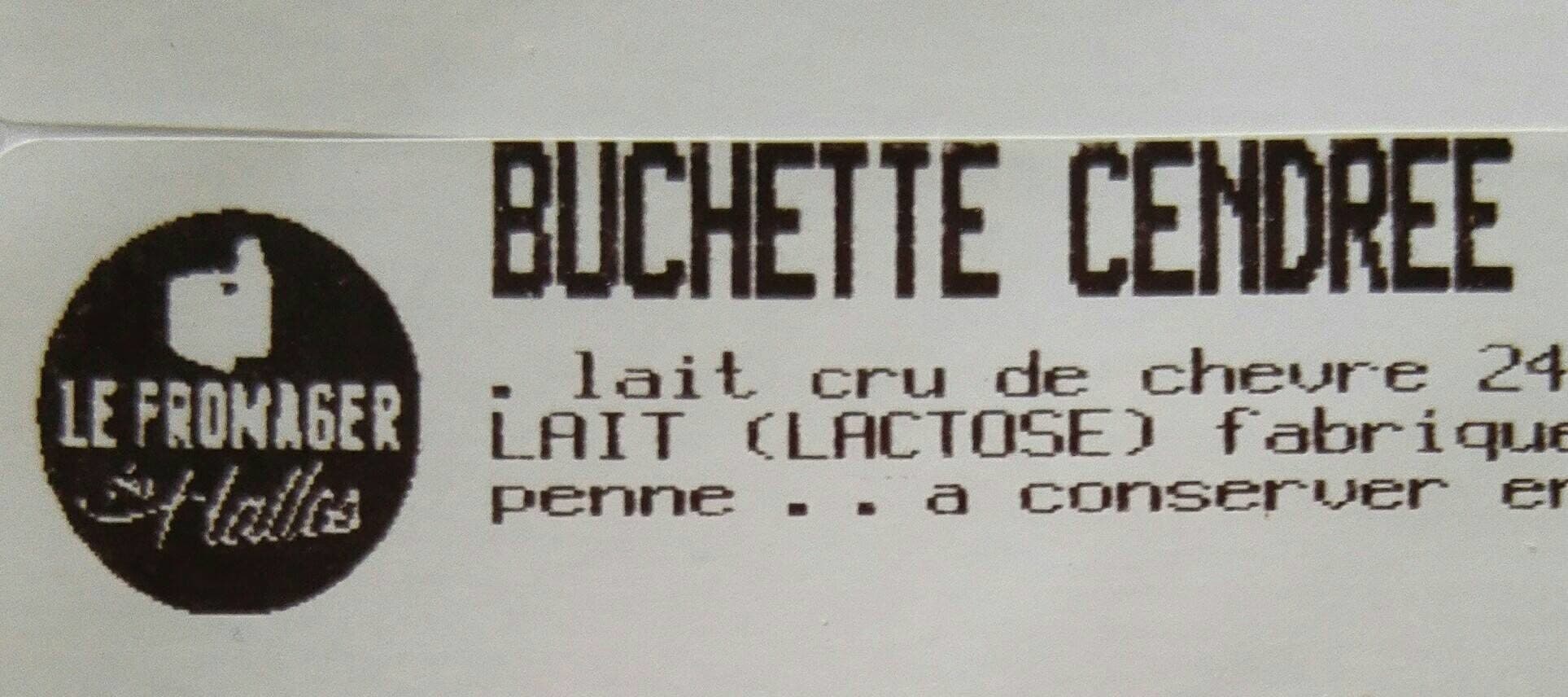 Le Fromager Des Halles Buchette cendrée packshot