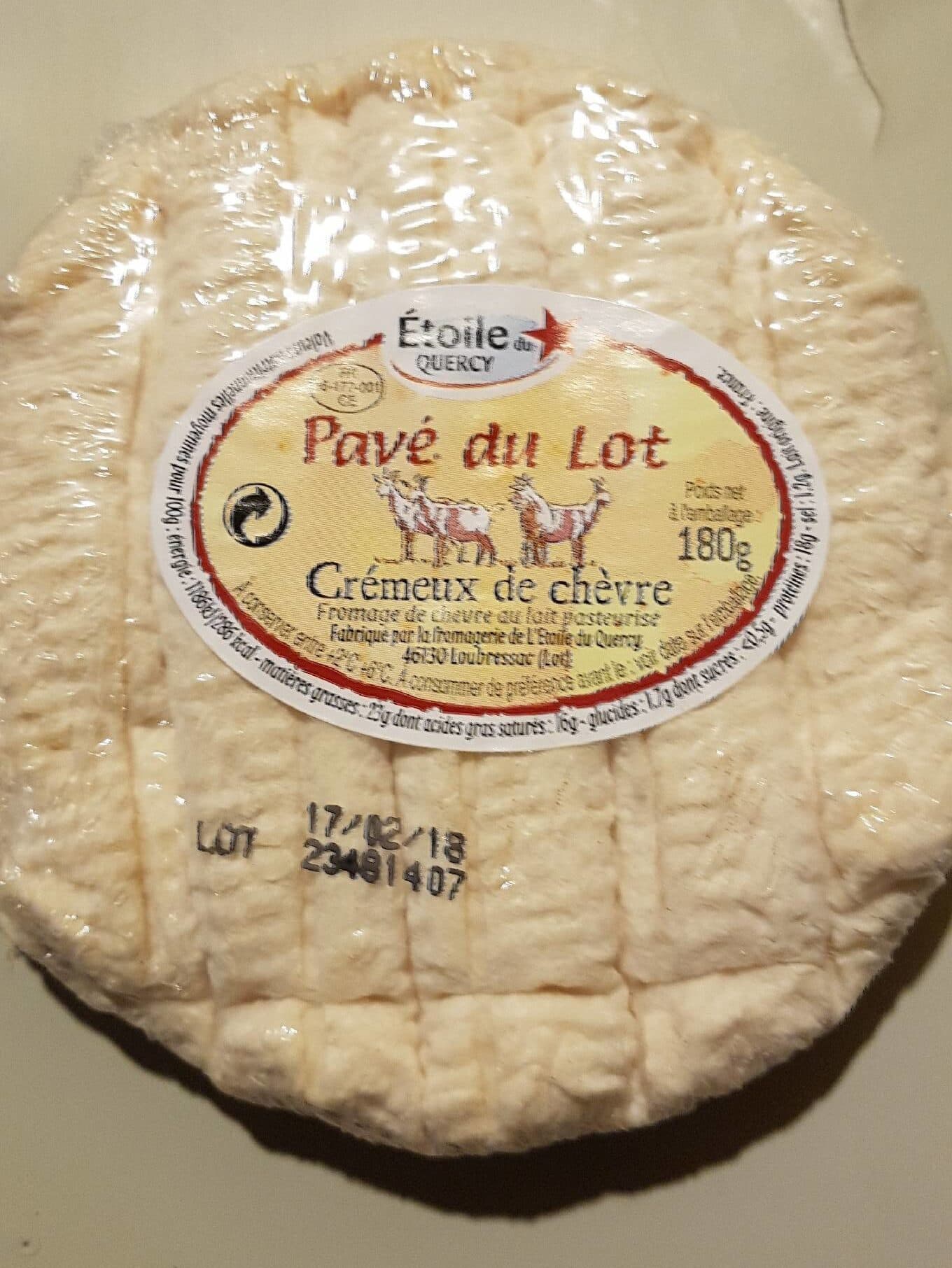 Etoile Du Quercy Pavė du Lot 180g packshot
