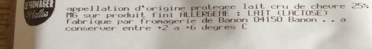 Lactalis Banon aop packshot