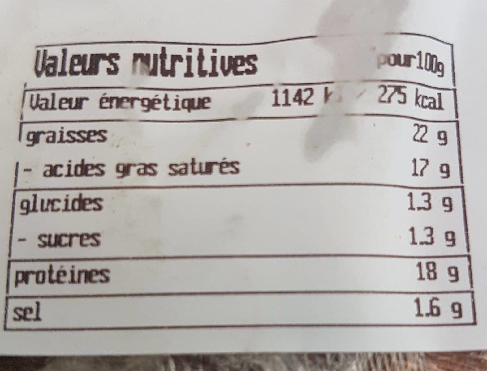 Open Food Facts cabecou du perigord packshot
