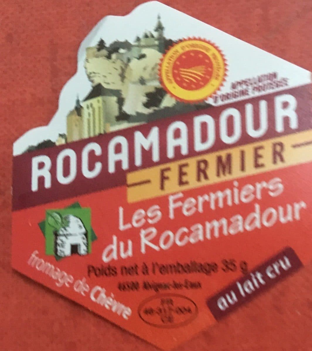 Open Food Facts Rocamadour packshot