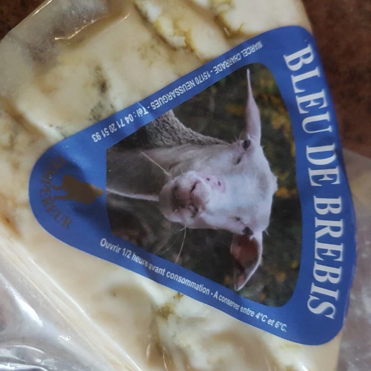 Open Food Facts Bleu de brebis packshot