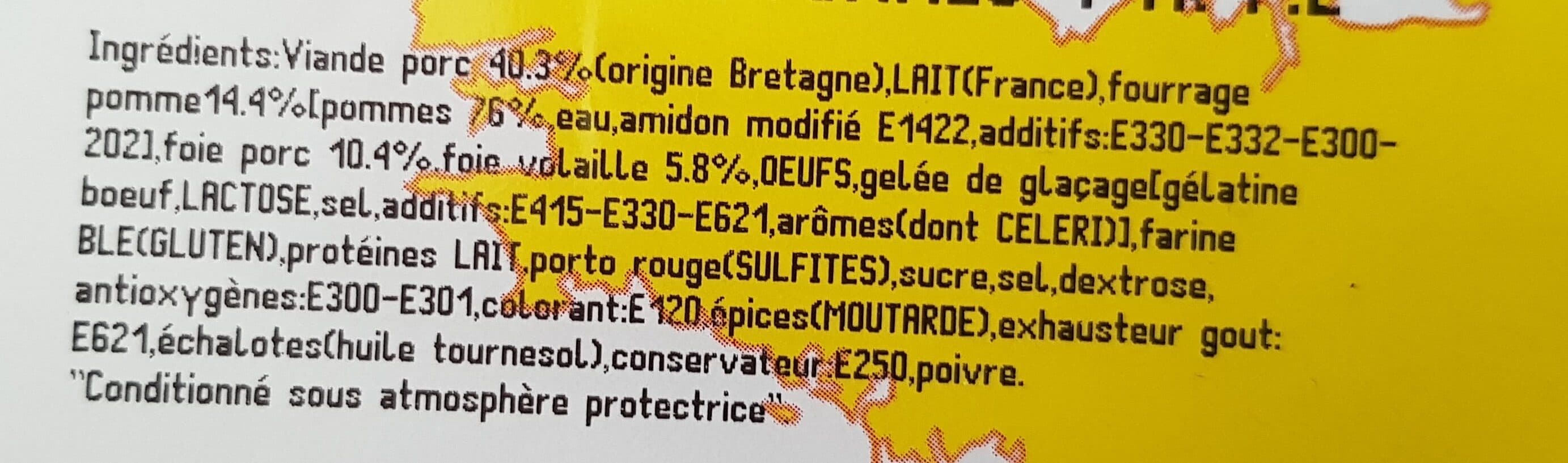 André Loussouarn Pate aux pommes packshot