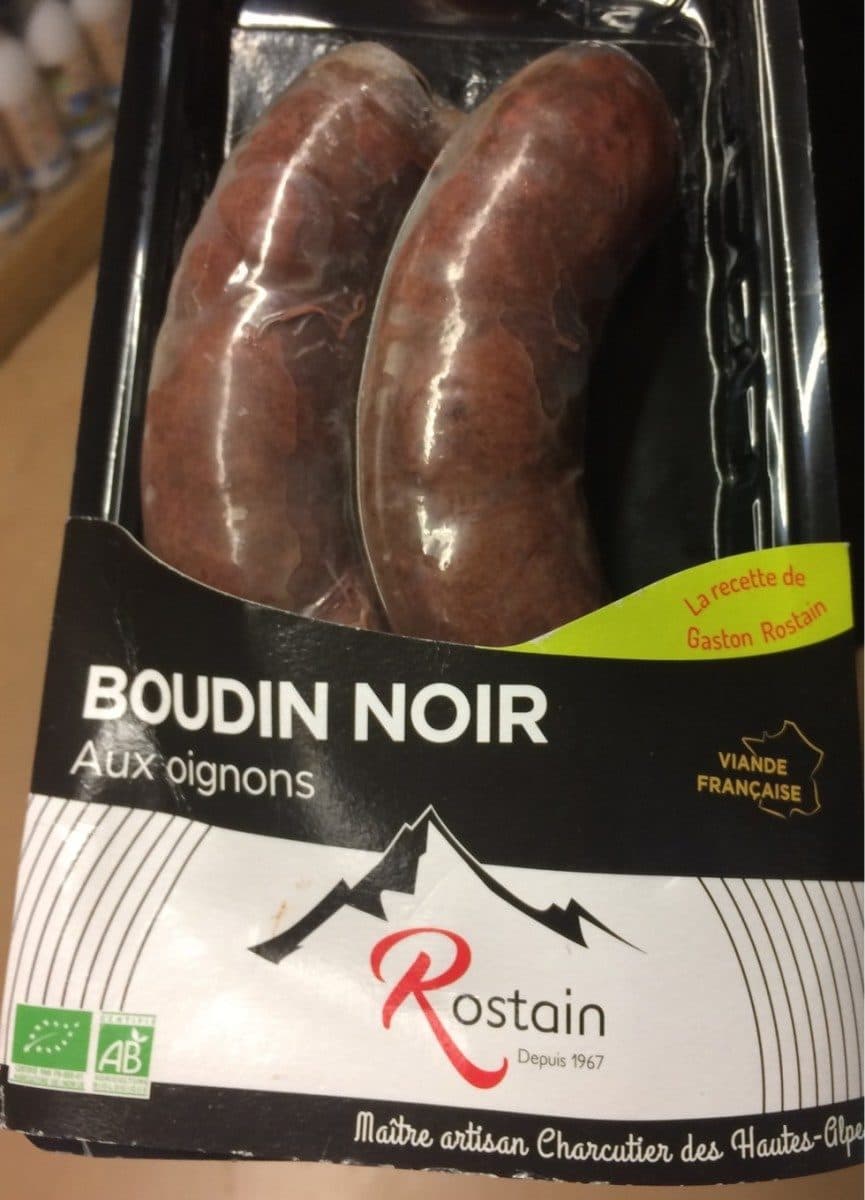 Open Food Facts Boudin noir aux oignons packshot