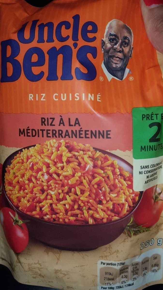 Open Food Facts riz à la méditerranéenne packshot