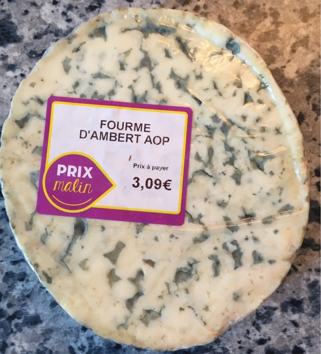 Open Food Facts Fourme d'Ambert AOP packshot