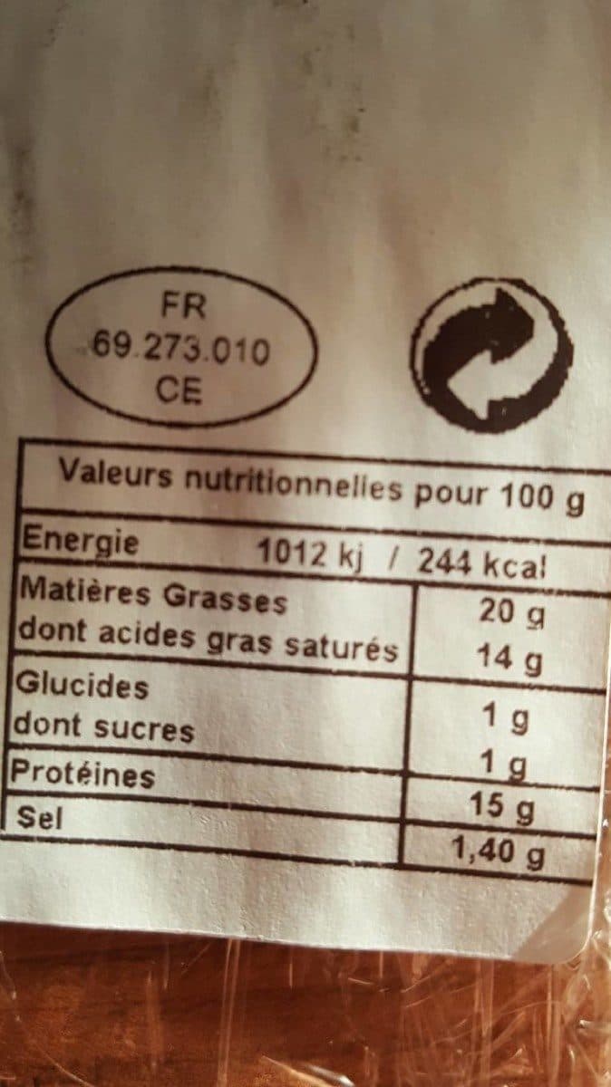 Open Food Facts Buche du pilat packshot