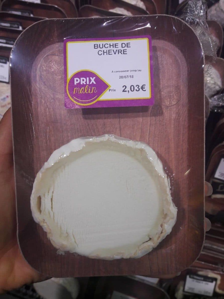 Open Food Facts Bûche de Chèvre packshot