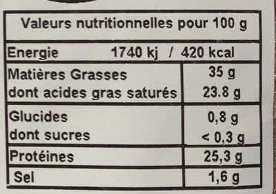 Le Fromager des Halles Abondance fruitière AOP packshot