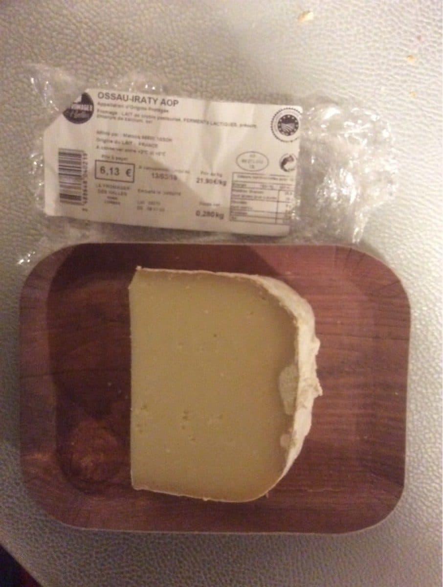 Le Fromager Des Halles Ossau iraty aop packshot