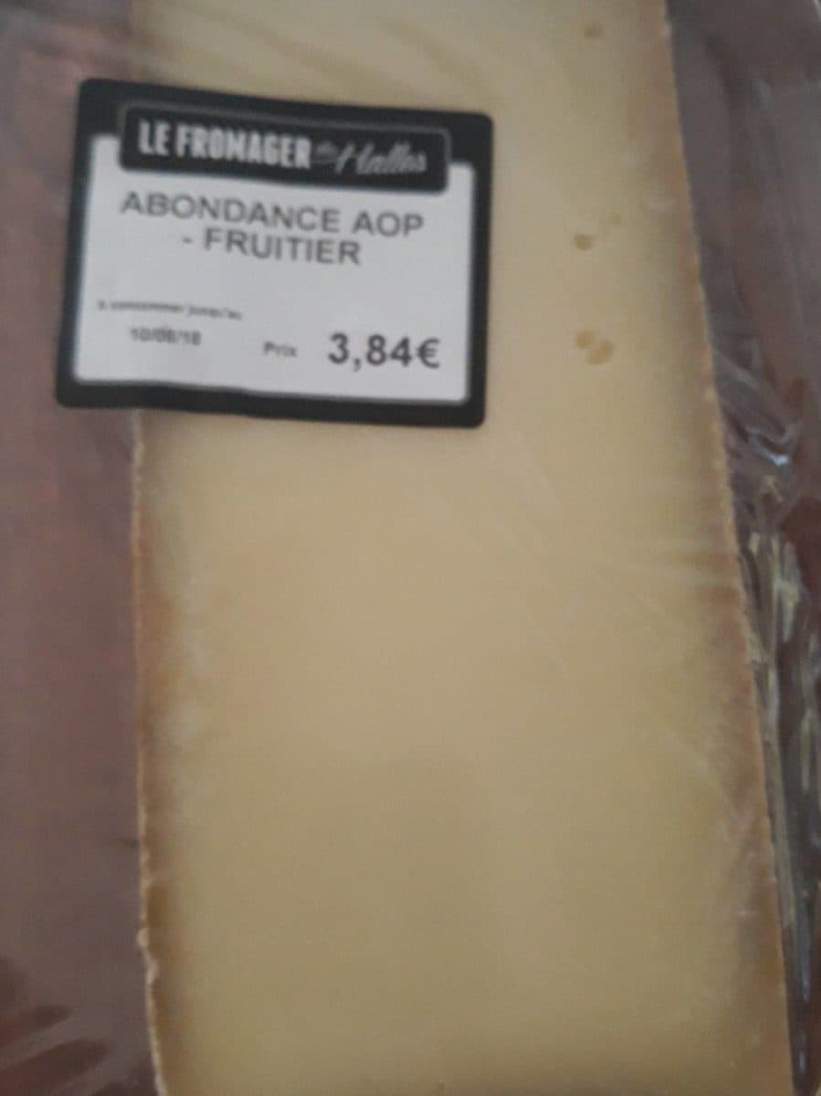 Open Food Facts Abondance aop - fruitier packshot