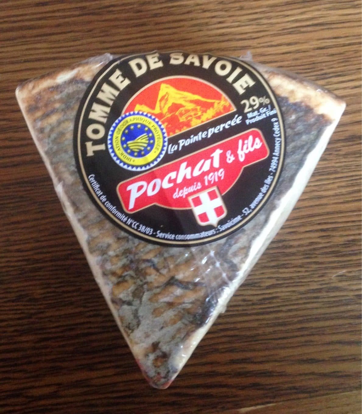 Pochat & Fils Tomme de Savoie AOP packshot