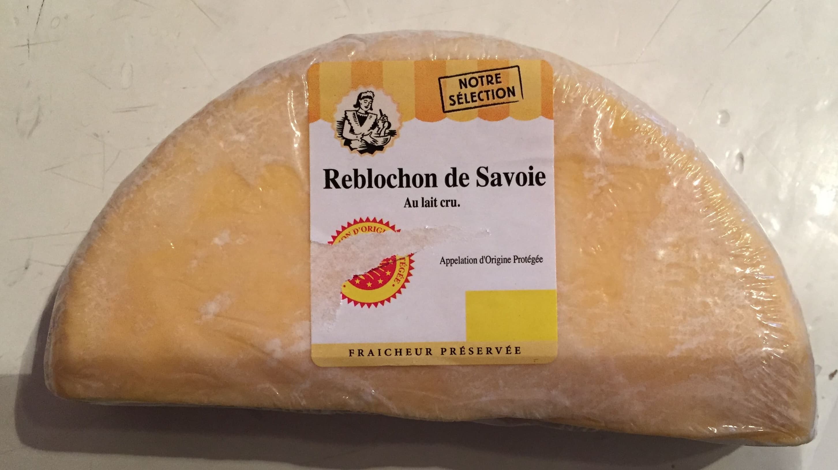 Société Fromagère d'Annecy Reblochon de Savoie au lait cru packshot