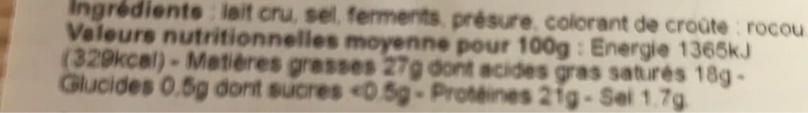 Open Food Facts Reblochon de Savoue packshot