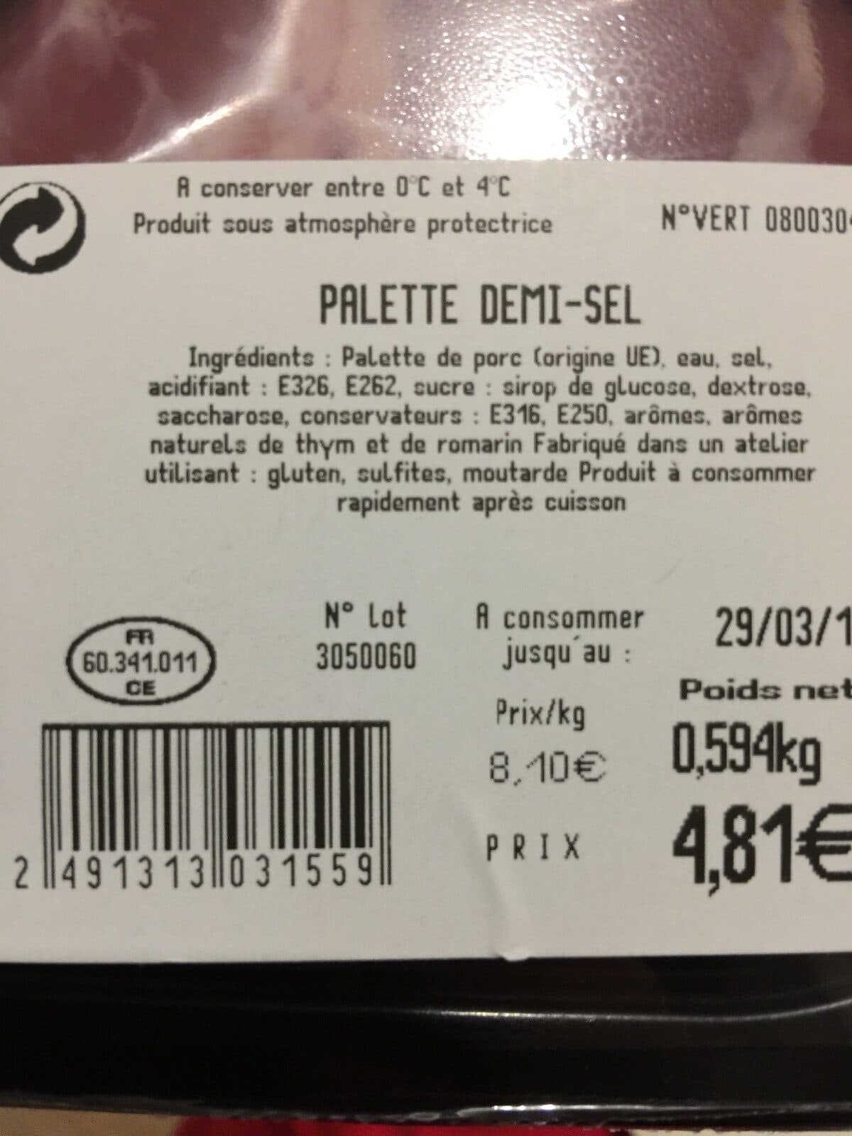 Les Brasérades Palette de porc sans os packshot