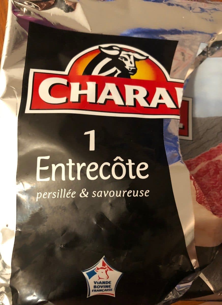 Charal Entrecote packshot