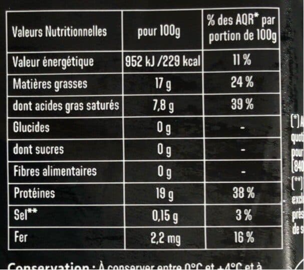 Charal Entrecote packshot