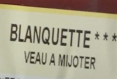 Sans marque Blanquette de veau *** à mijoter packshot