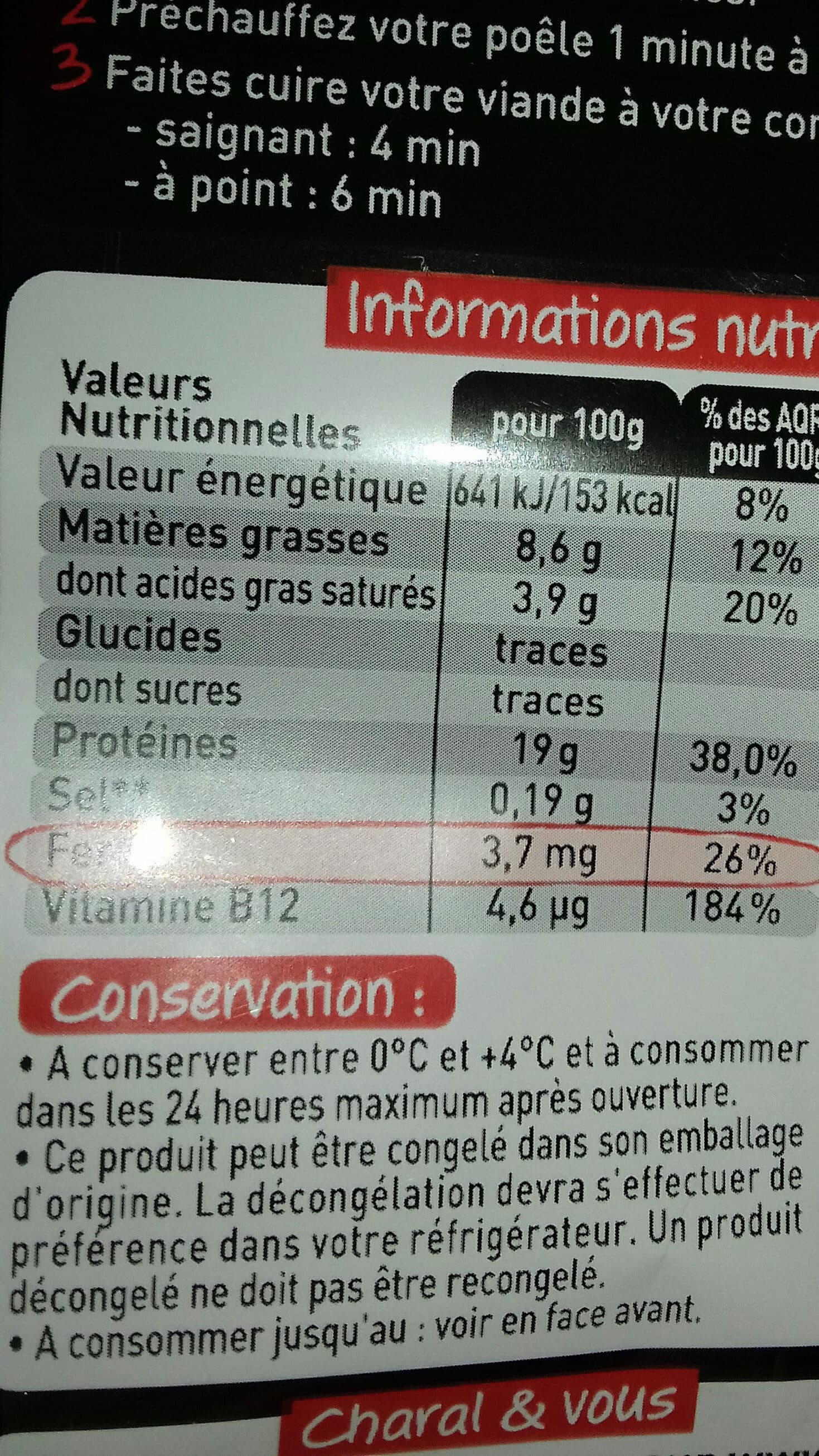 Charal 1 Onglet packshot