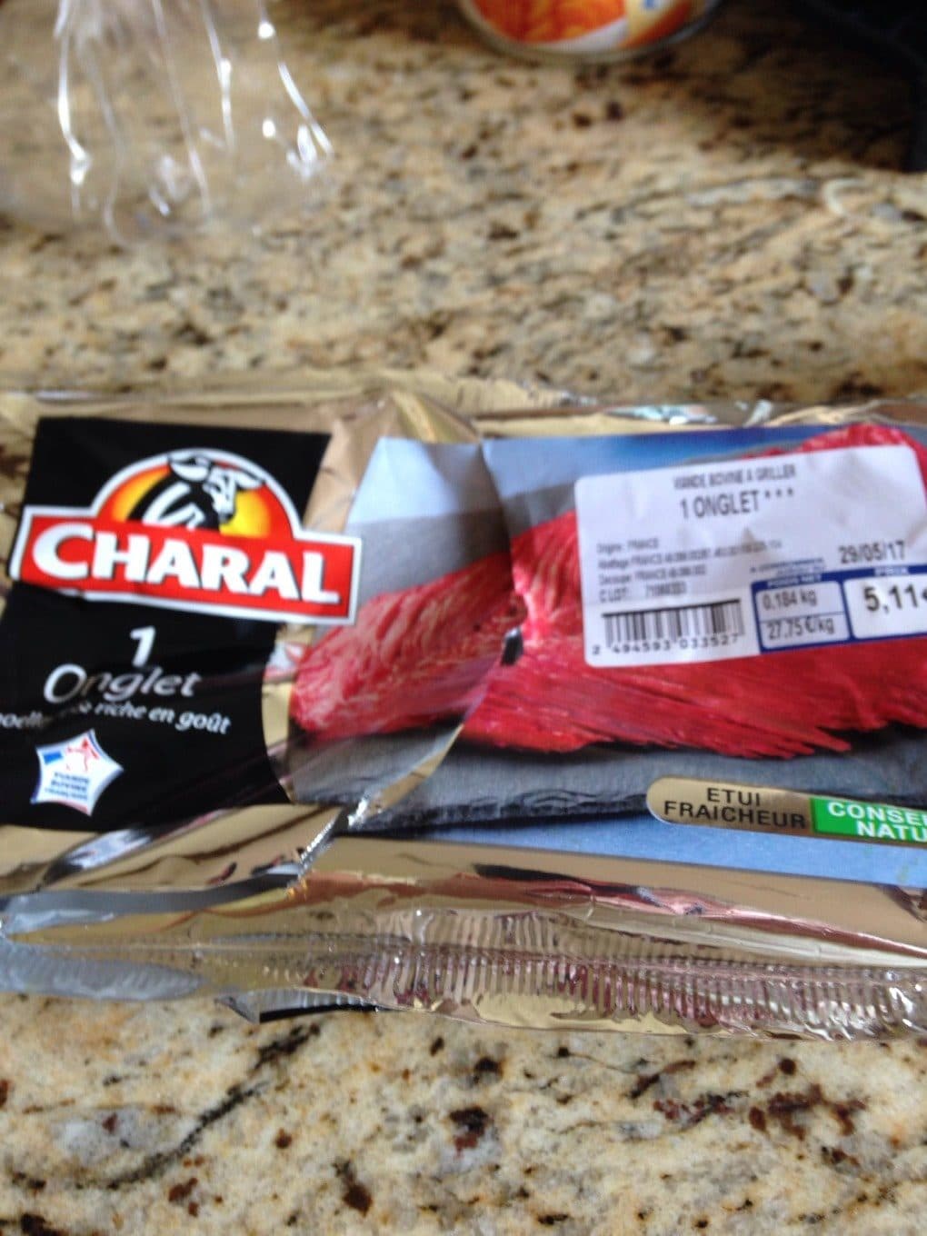 Charal Onglet packshot