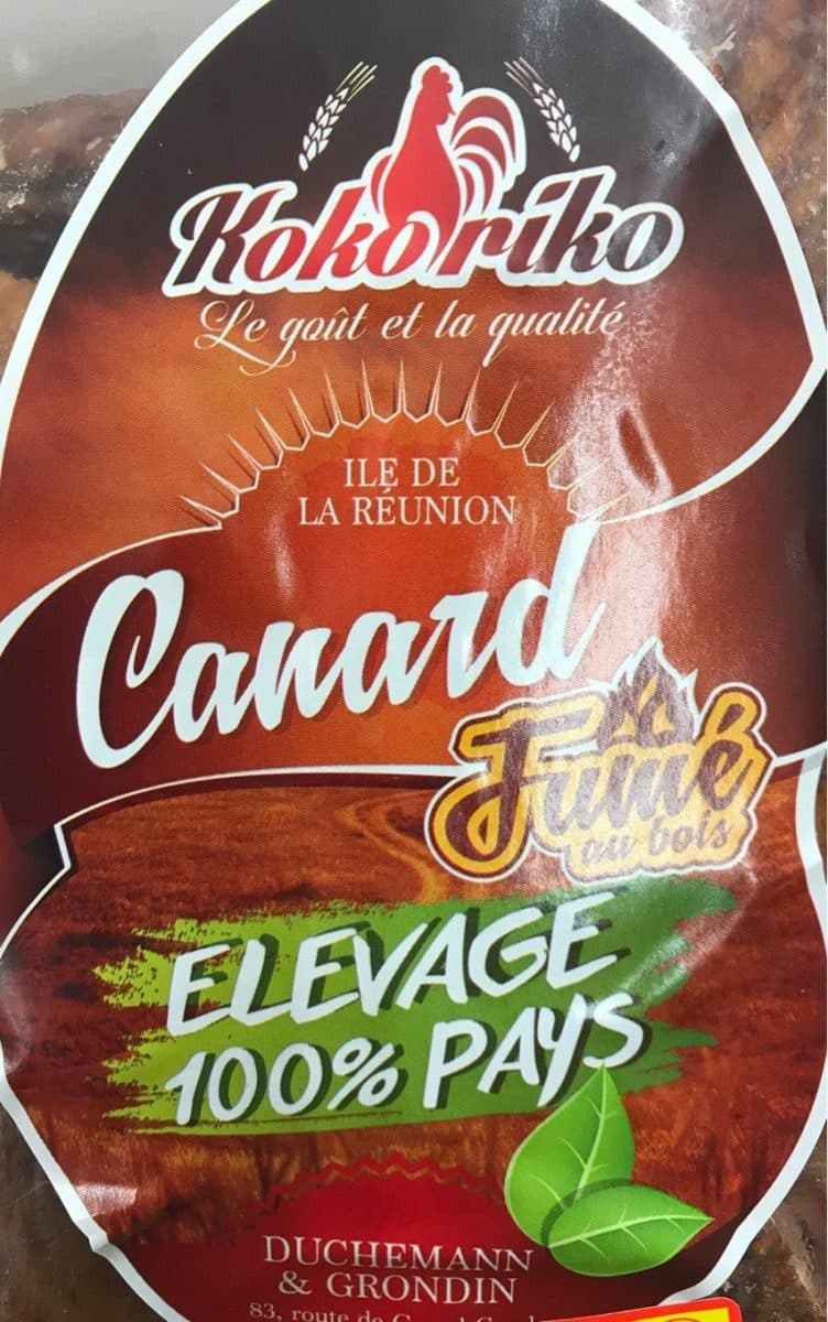 Open Food Facts Canard fume au bous packshot