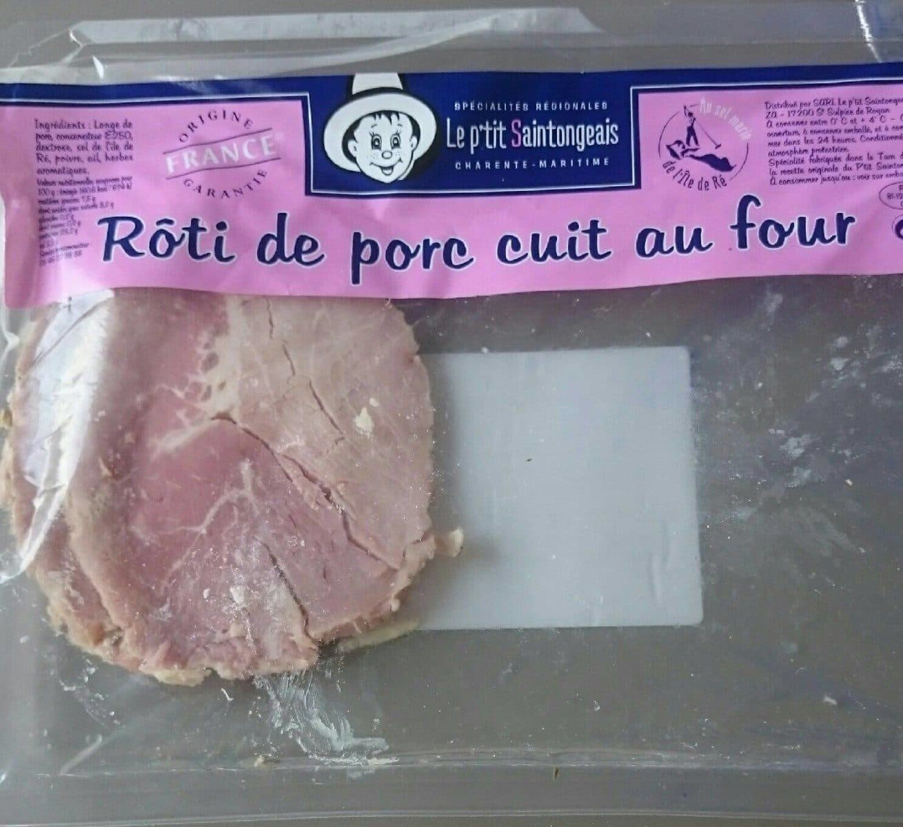 Open Food Facts Rôti de porc cuit au four packshot
