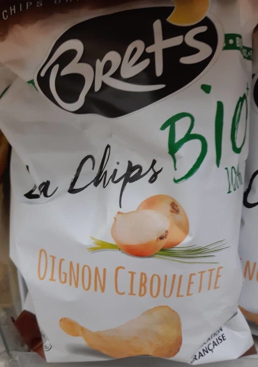 Open Food Facts Chips Bio oignons ciboulette packshot