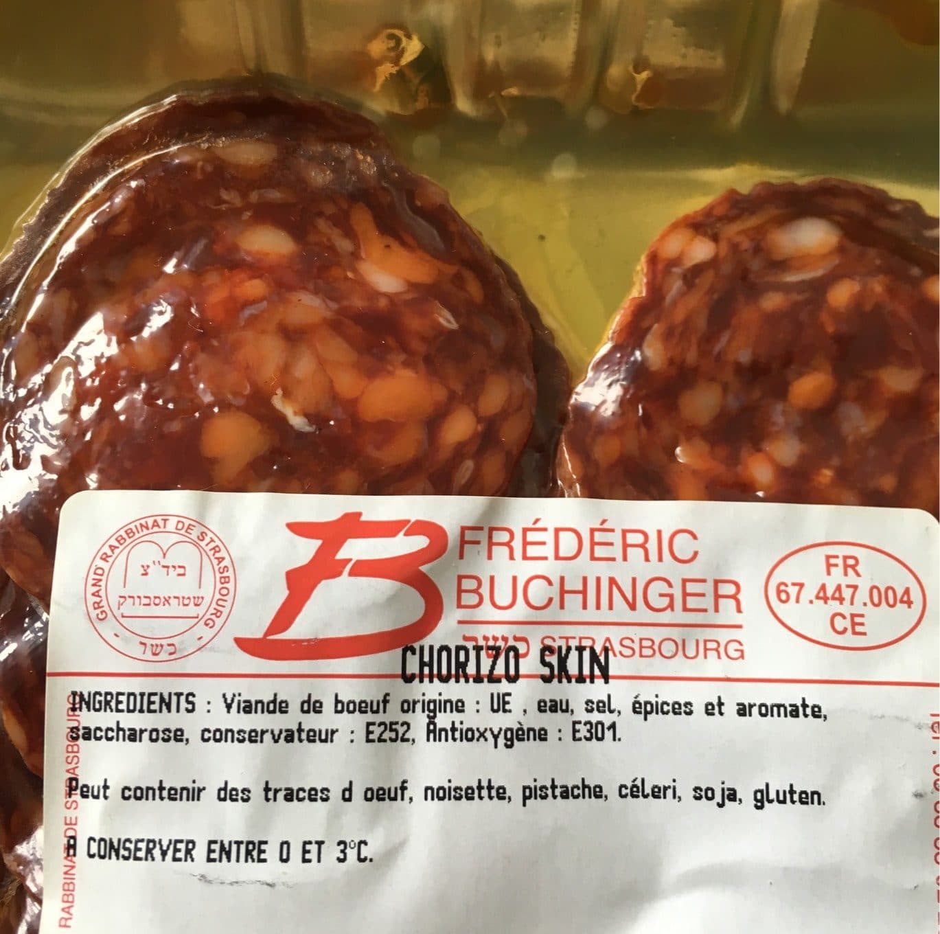 Buchinger Chorizo skin packshot