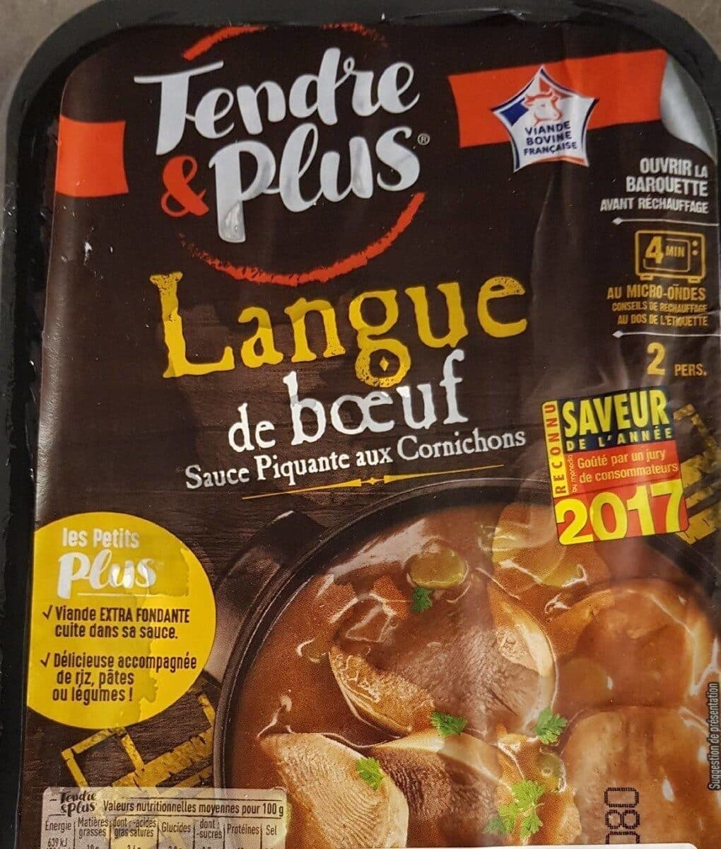 Tendre & Plus Langue de boeuf packshot