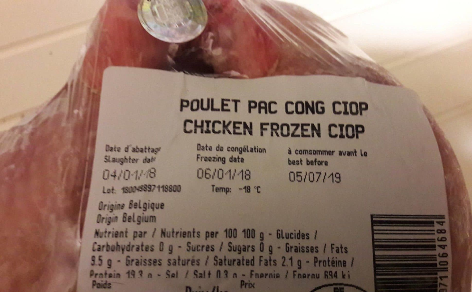 Maayane Poulet entier packshot