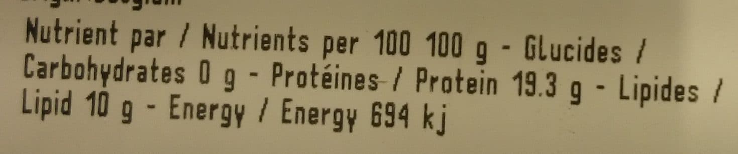 Maayane Poulet entier packshot