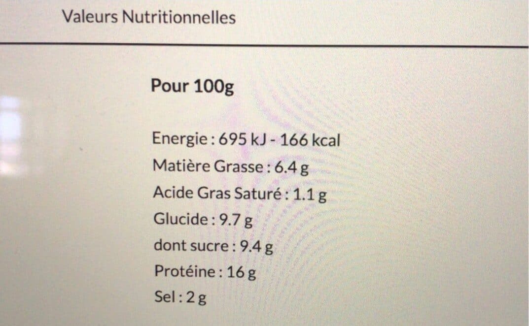 Open Food Facts Porc au caramel packshot