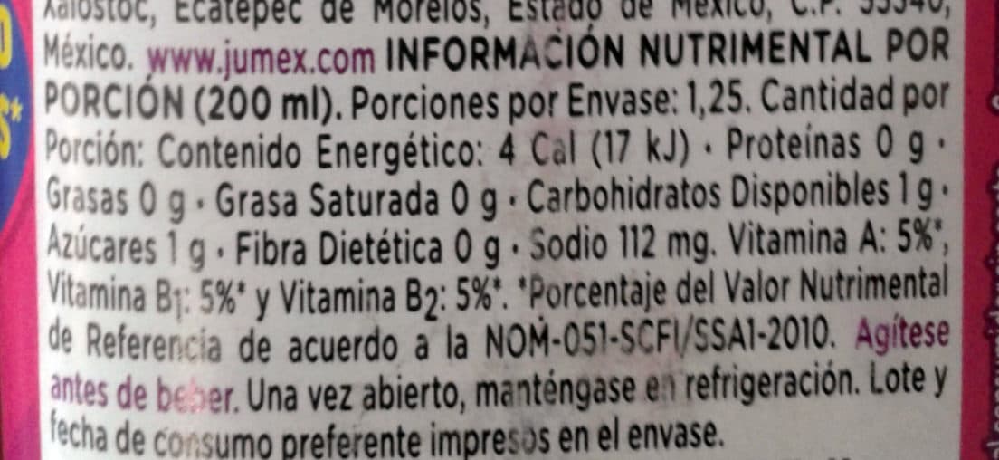 Jumex Pau Pau de uva packshot