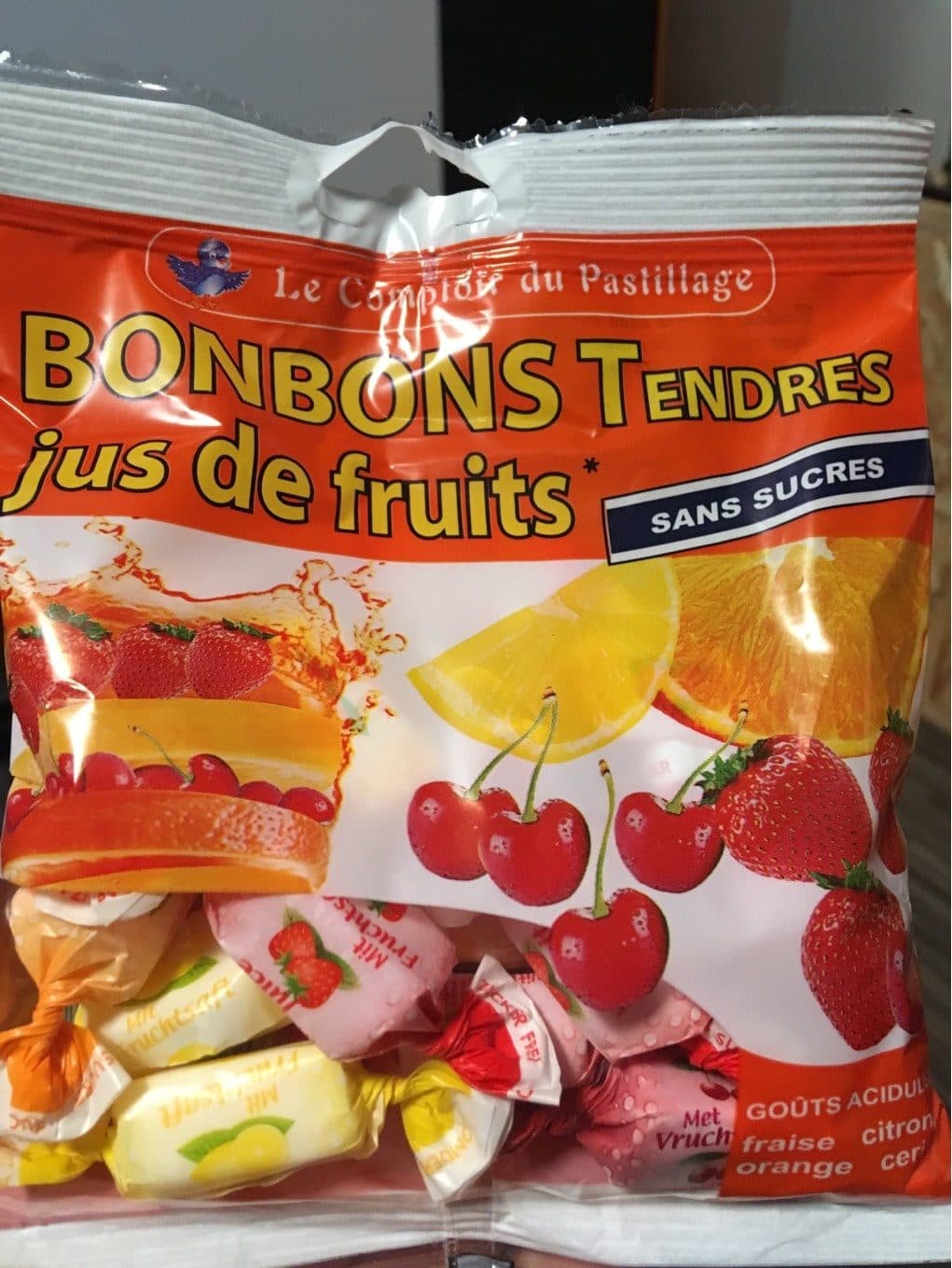 Le Comptoir Du Pastillage Bonbons tendres jus de fruits packshot