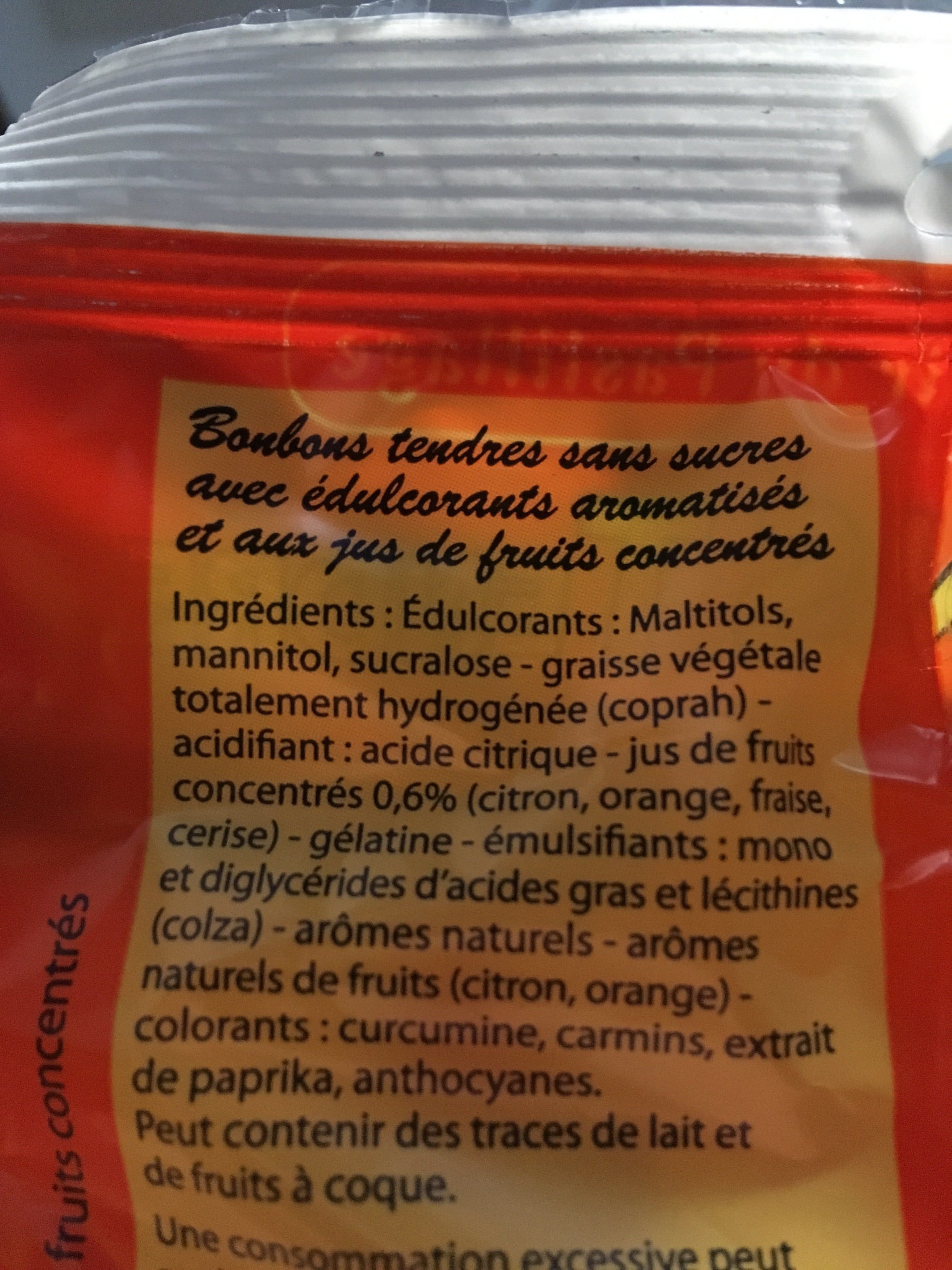 Le Comptoir Du Pastillage Bonbons tendres jus de fruits packshot