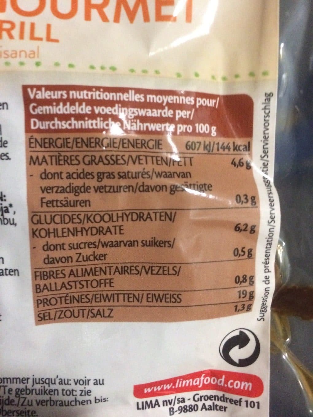 lima Sheitan gourmet GRILL packshot
