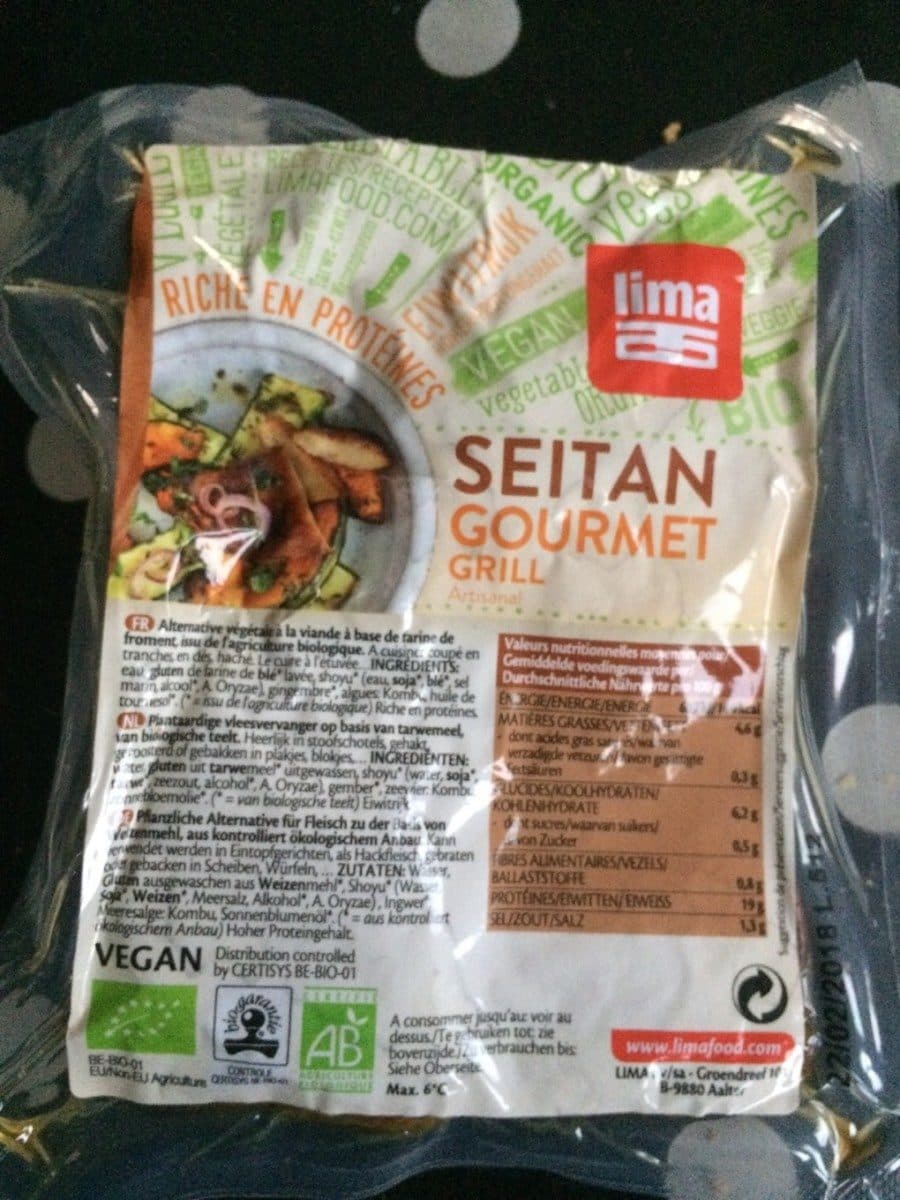 Lima Seitan gourmet grill packshot