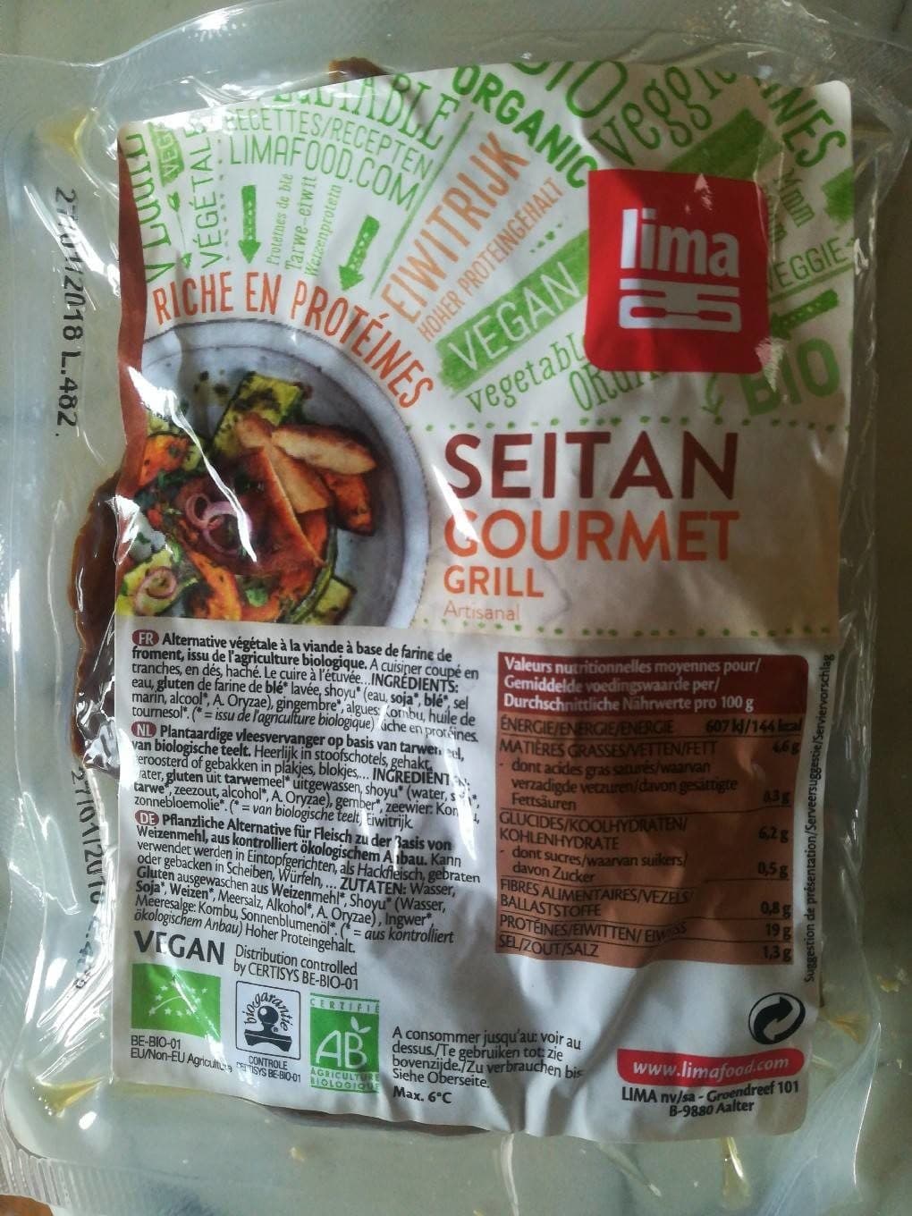 Lima Seitan gourmet grill packshot