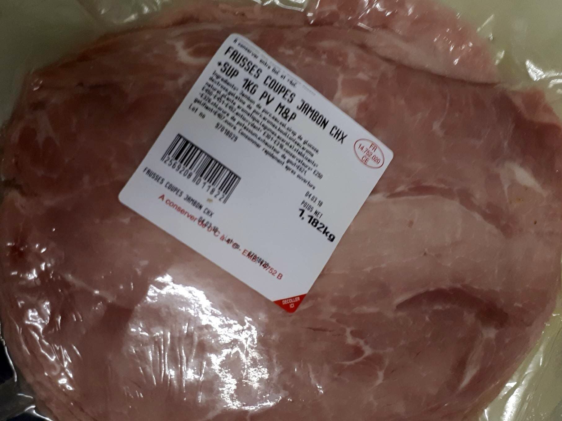 Promocash Fausses coupes jambon packshot