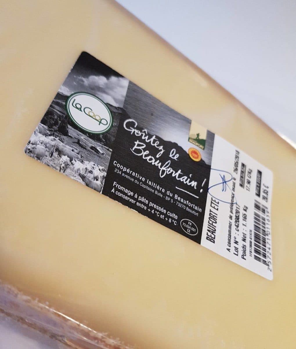Open Food Facts Beaufort d'été packshot