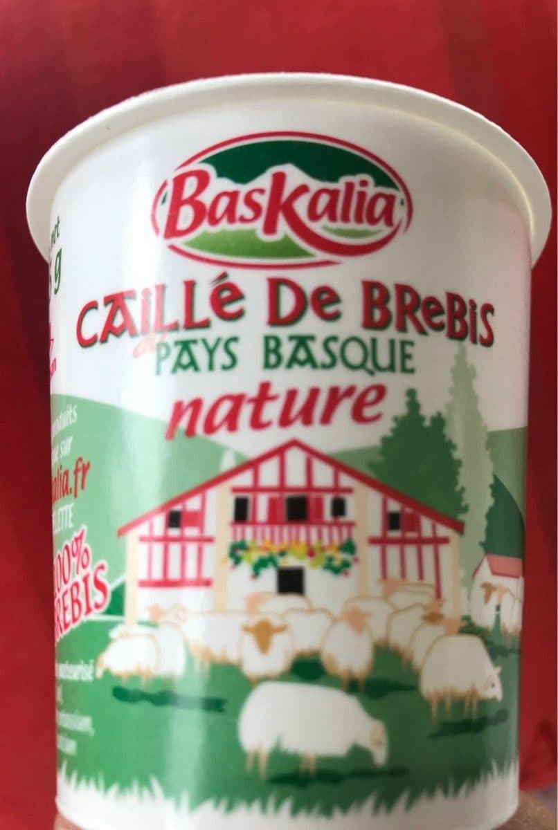 Baskalia Caillé de brebis 100% brebis packshot