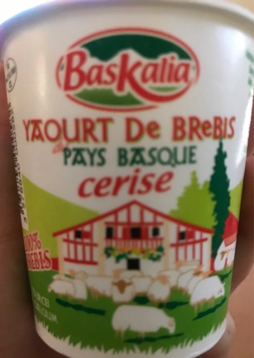 Baskalia Yaourt de brebis cerise packshot