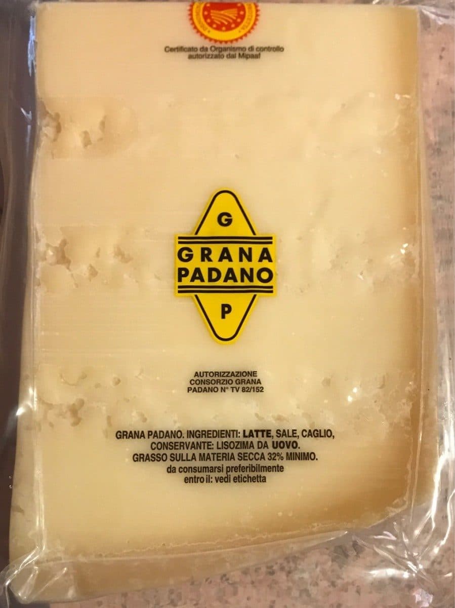 Zarpellon Grana padano packshot