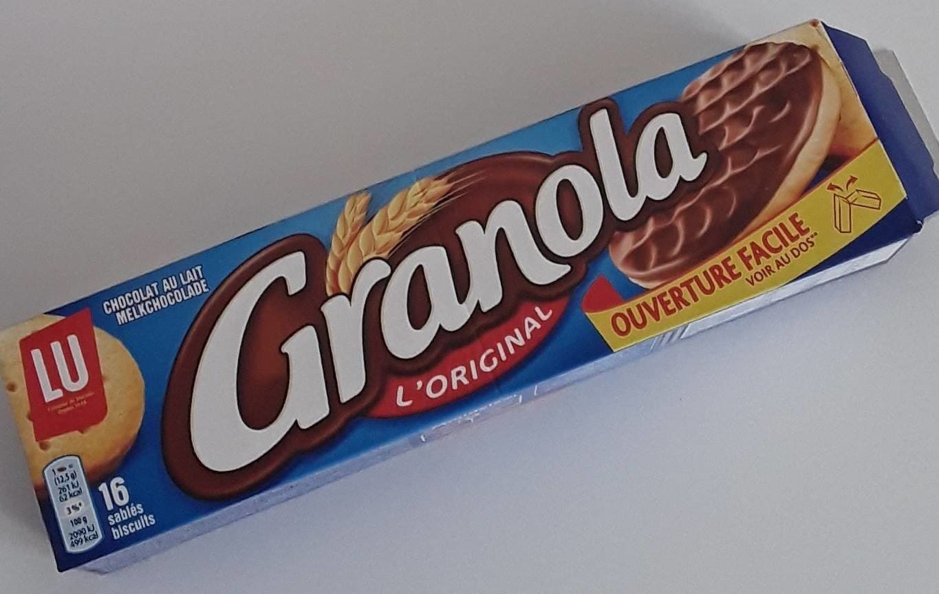 LU Granola packshot